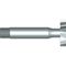 HSS Schijfspiefrees met schacht met aantrekdraad N ongecoat 6/12-snijder type C820